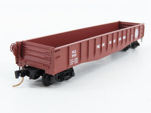 N Scale Micro-Trains 46300 PGE Pacific Great Eastern 50' Fishbelly Gondola RTR