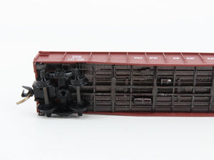 N Scale Micro-Trains 46300 PGE Pacific Great Eastern 50' Fishbelly Gondola RTR