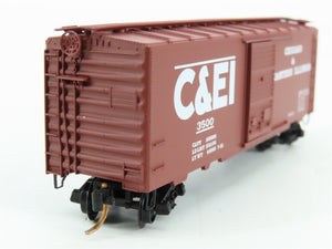 N Scale Micro-Trains 20560 C&EI Chicago & Eastern Illinois 40' Box Car 3500 RTR