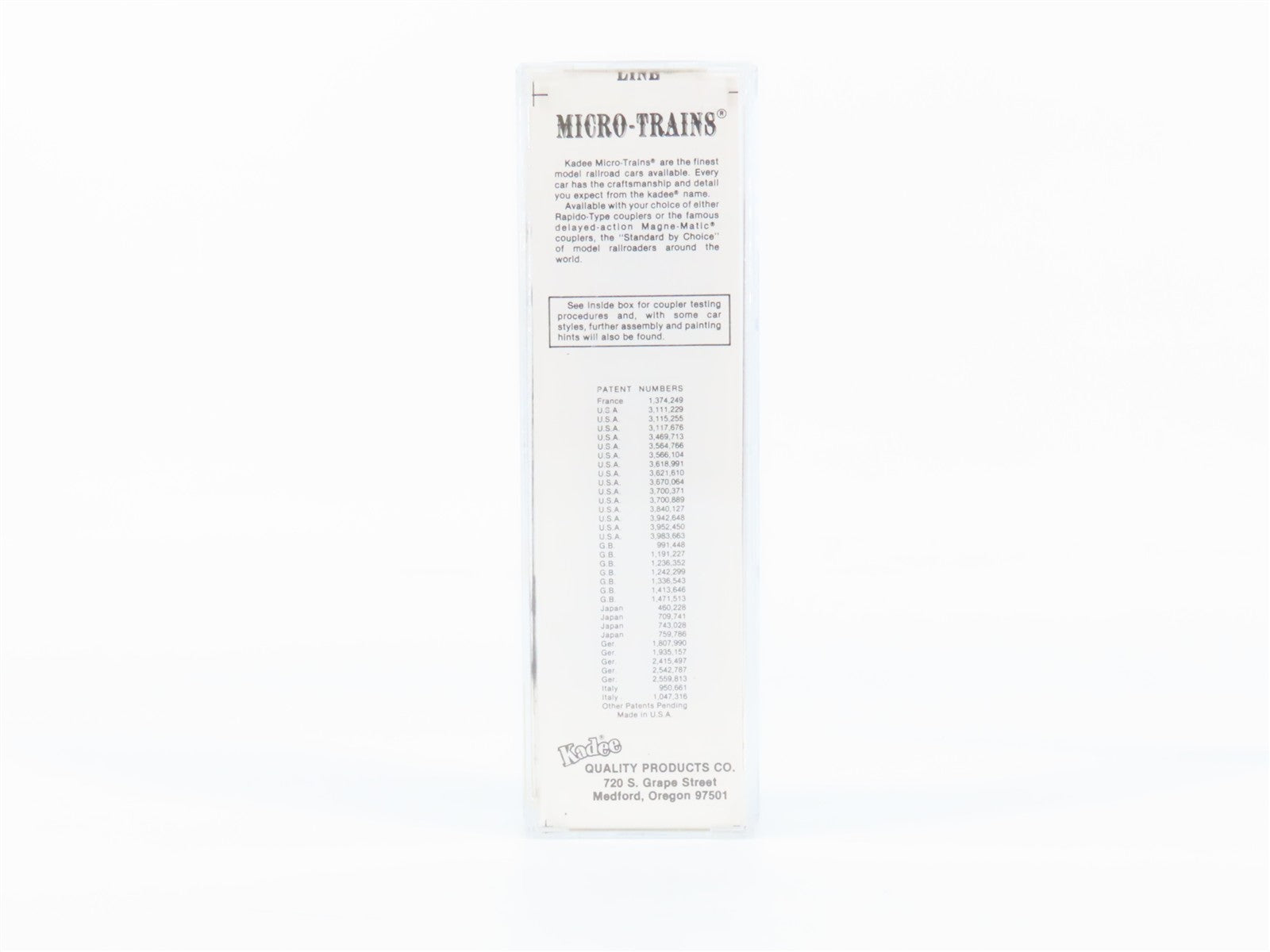 N Scale Micro-Trains 20560 C&EI Chicago & Eastern Illinois 40' Box Car 3500 RTR