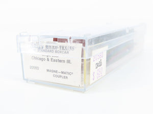N Scale Micro-Trains 20560 C&EI Chicago & Eastern Illinois 40' Box Car 3500 RTR