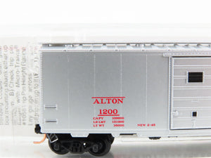 N Scale Micro-Trains 20586 ALT Alton Railroad 40' Box Car 1200 RTR
