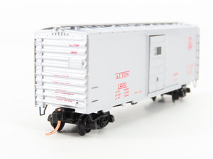 N Scale Micro-Trains 20586 ALT Alton Railroad 40' Box Car 1200 RTR