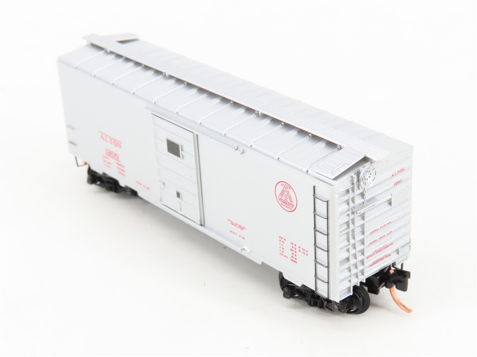 N Scale Micro-Trains 20586 ALT Alton Railroad 40' Box Car 1200 RTR