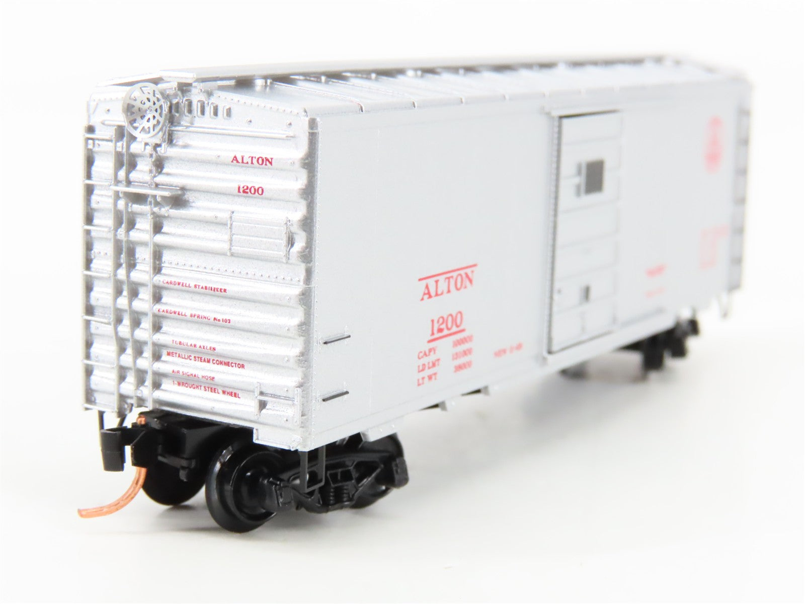 N Scale Micro-Trains 20586 ALT Alton Railroad 40' Box Car 1200 RTR