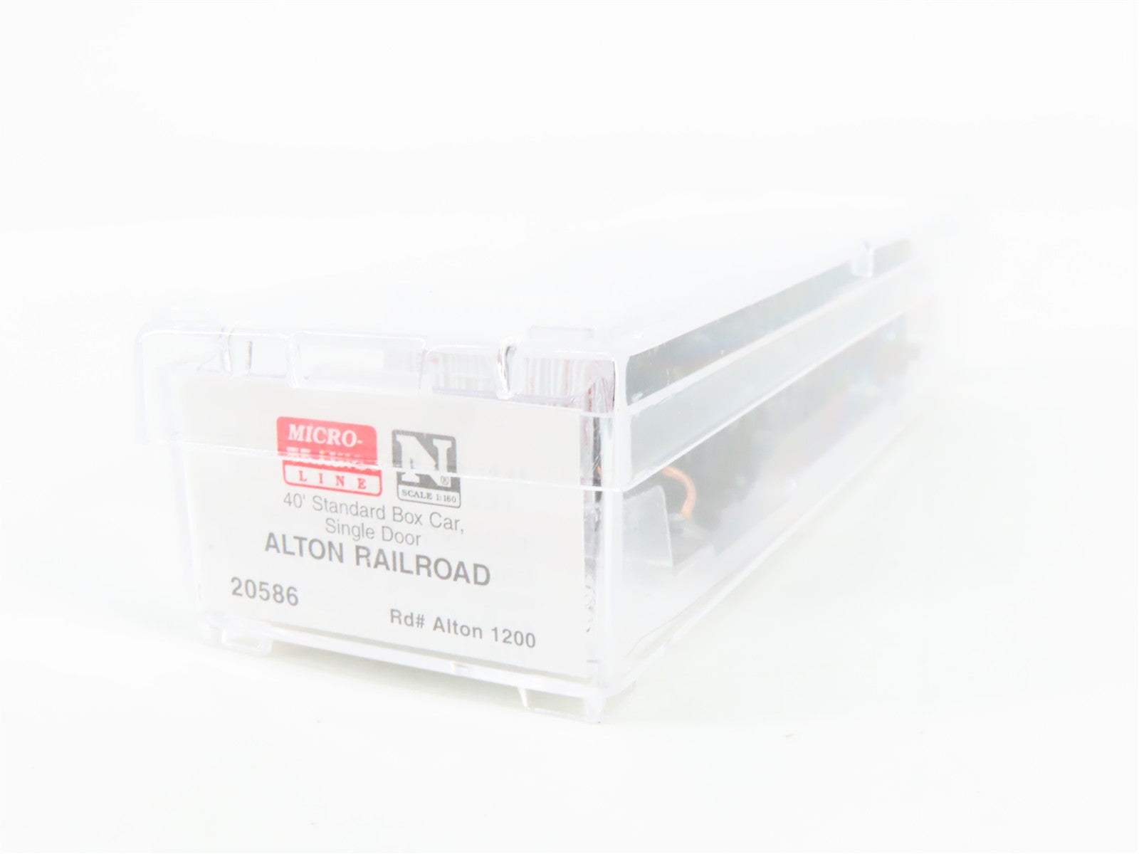 N Scale Micro-Trains 20586 ALT Alton Railroad 40' Box Car 1200 RTR