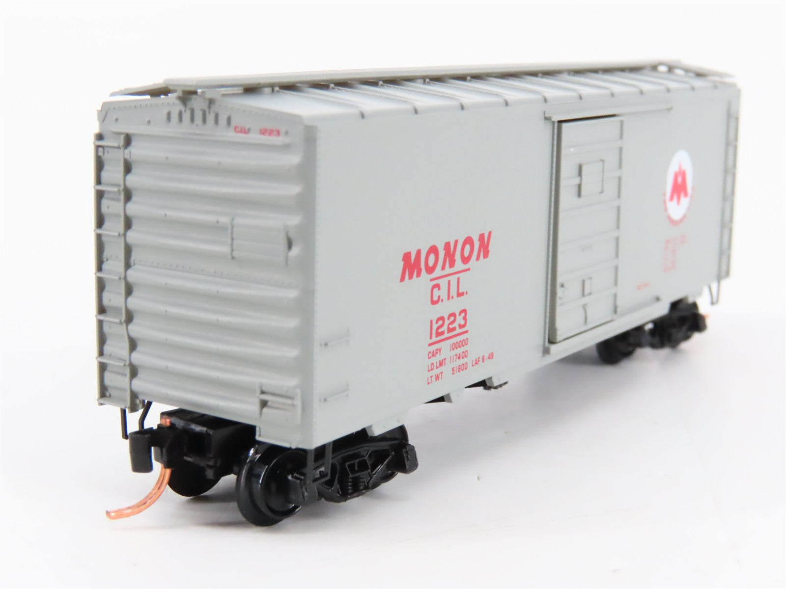 N Scale Micro-Trains 20576 CIL Monon 40' Box Car 1223 RTR