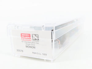 N Scale Micro-Trains 20576 CIL Monon 40' Box Car 1223 RTR