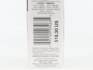 N Scale Micro-Trains 65550 WPMW Western Pacific 39' Tank Car 0291 RTR