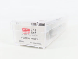 N Scale Micro-Trains 65550 WPMW Western Pacific 39' Tank Car 0291 RTR