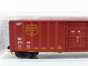 N Scale Micro-Trains 27200 WC Wisconsin Central 50' Box Car 27114 RTR