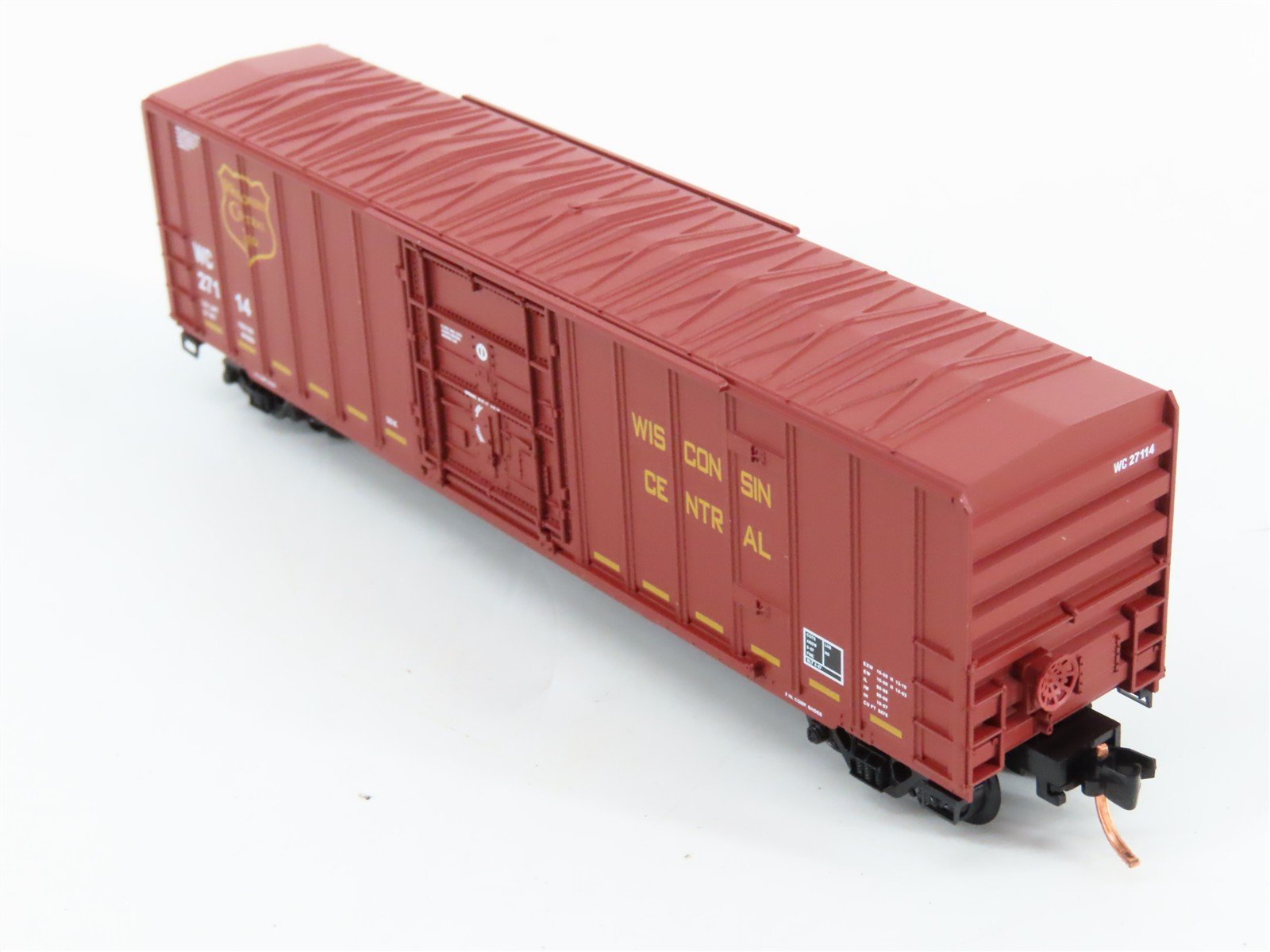 N Scale Micro-Trains 27200 WC Wisconsin Central 50' Box Car 27114 RTR