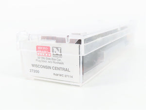N Scale Micro-Trains 27200 WC Wisconsin Central 50' Box Car 27114 RTR