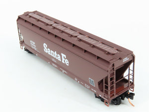 N Scale Micro-Trains 94100 ATSF Santa Fe 3-Bay Covered Hopper 313838 RTR