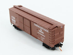 N Scale Micro-Trains 43070 C&O Chesapeake & Ohio 40' Box Car 12133 RTR
