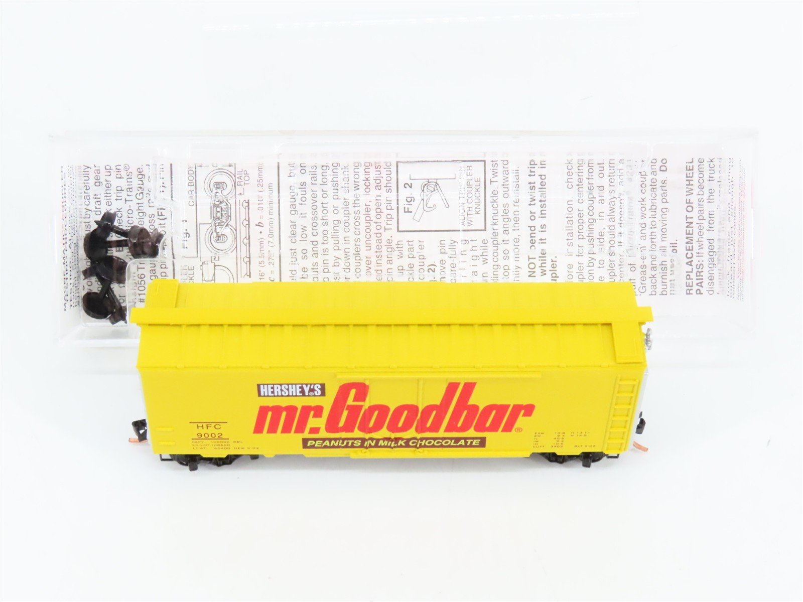 N Scale Micro-Trains 21310 HFC Hershey's Mr. Goodbar 40' Plug Door Box Car RTR