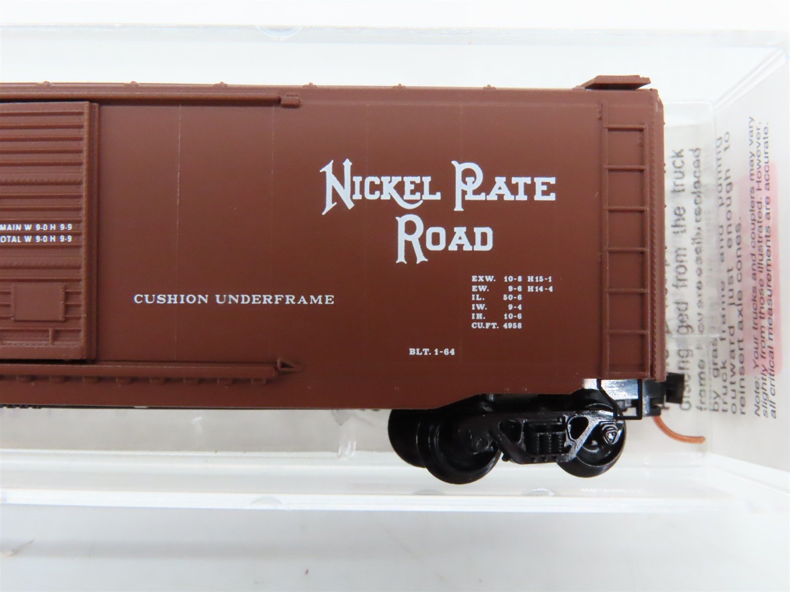 N Scale Micro-Trains 33110 NKP Nickel Plate Road 50' Box Car 81005 RTR