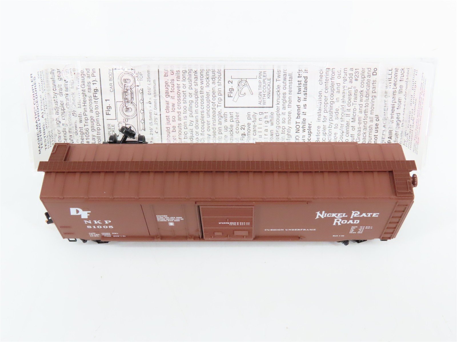 N Scale Micro-Trains 33110 NKP Nickel Plate Road 50' Box Car 81005 RTR