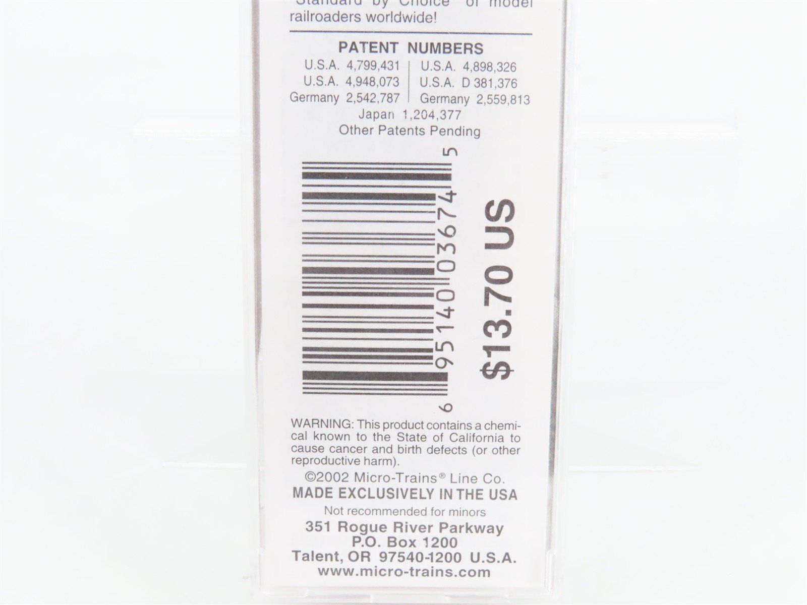 N Scale Micro-Trains 33110 NKP Nickel Plate Road 50' Box Car 81005 RTR