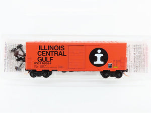 N Scale Micro-Trains 24070 ICG Illinois Central Gulf 40' Single Door Box Car RTR