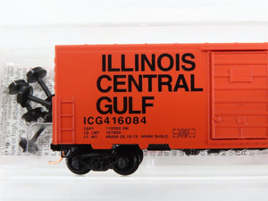 N Scale Micro-Trains 24070 ICG Illinois Central Gulf 40' Single Door Box Car RTR
