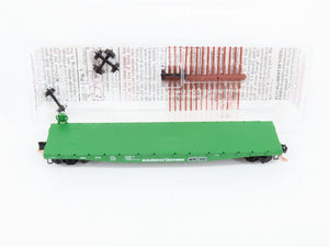 N Scale Micro-Trains 45200 BN Burlington Northern 50' Flat Car 612743 RTR