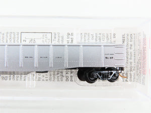 N Scale Micro-Trains 105060 ATSF Santa Fe 50' 50' Steel Side Gondola RTR