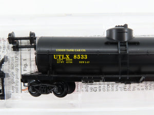 N Scale Micro-Trains 65060 UTLX Union Tank Car Company 39' Tank Car 8533 RTR