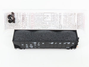 N Scale Micro-Trains 108060 Denver & Rio Grande Western 3-Bay Open Hopper RTR
