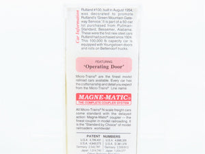N Scale Micro-Trains 20146 RUT Rutland 40' Box Car 100 RTR