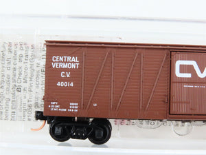 N Scale Micro-Trains 28160 CV Central Vermont 40' Outside-Braced Box Car RTR
