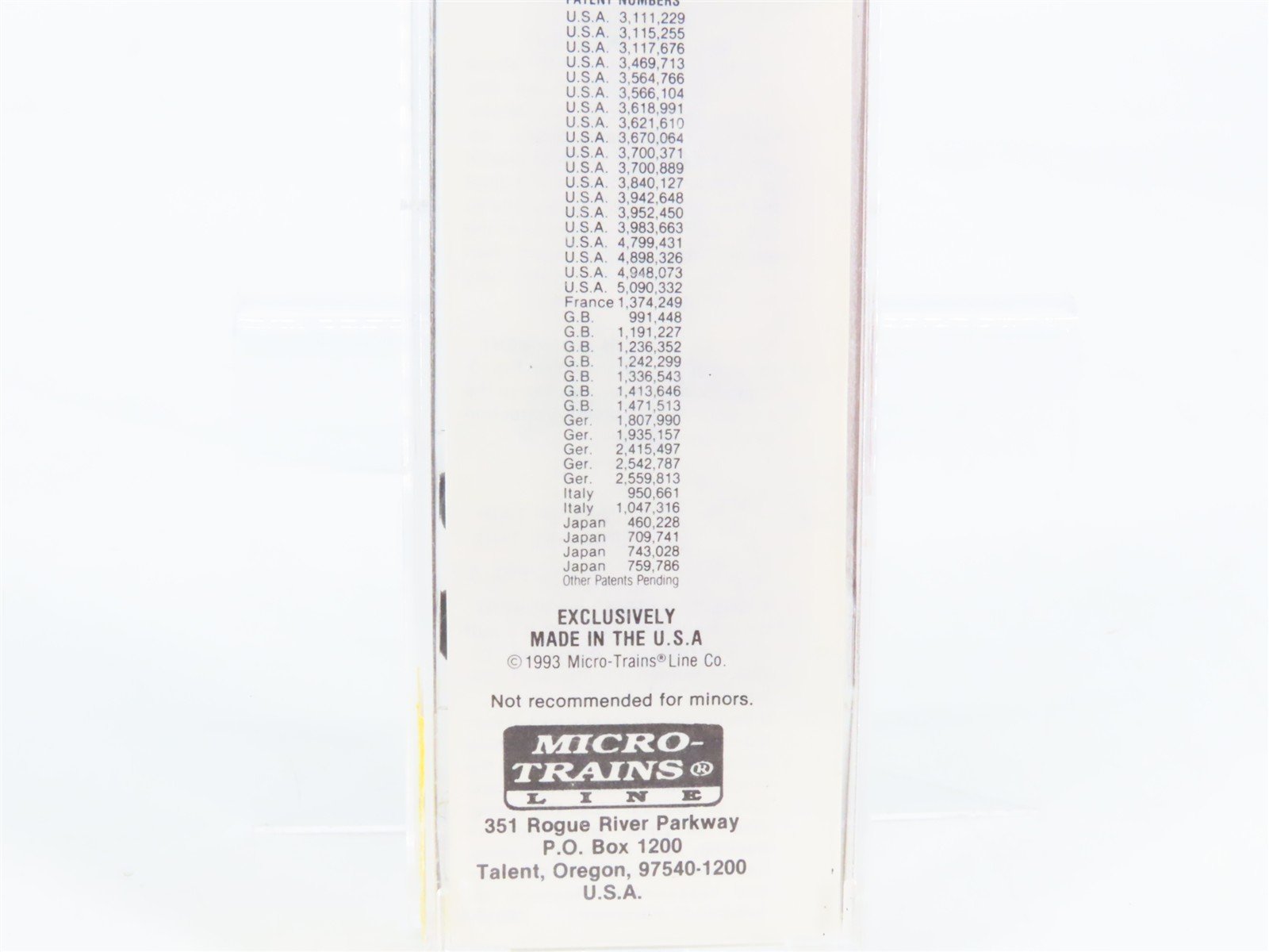 N Scale Micro-Trains 23020 SP Southern Pacific 40' Double Door Box Car 66375 RTR