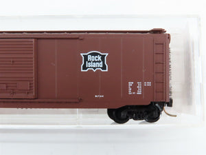 N Scale Micro-Trains 31240 RI Rock Island 50' Box Car 30156 RTR