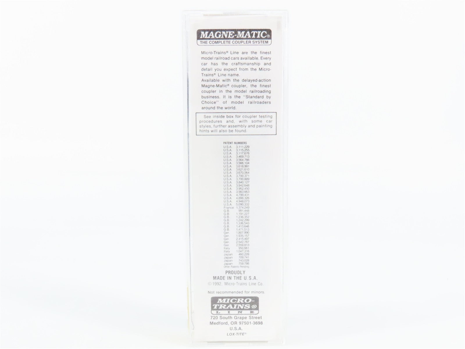 N Scale Micro-Trains 22180 MILW Milwaukee Road 40' Box Car 29900 RTR