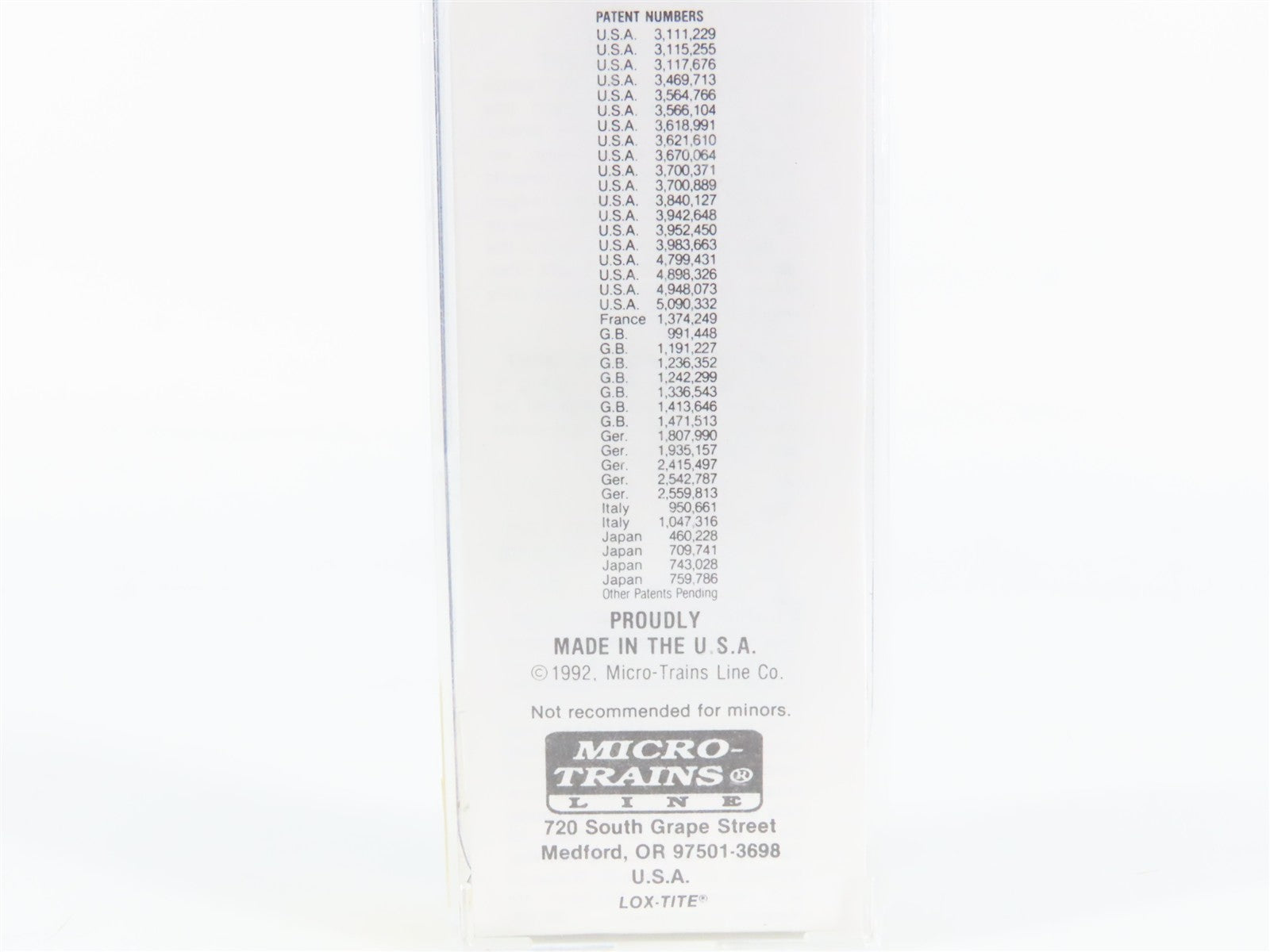 N Scale Micro-Trains 22180 MILW Milwaukee Road 40' Box Car 29900 RTR