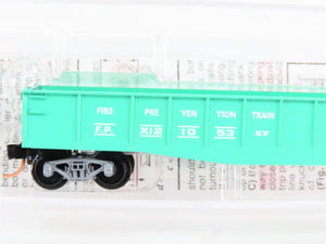 N Scale Micro-Trains 46360 Fire Prevention Train 50' Fishbelly Side Gondola RTR