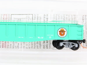 N Scale Micro-Trains 46360 Fire Prevention Train 50' Fishbelly Side Gondola RTR