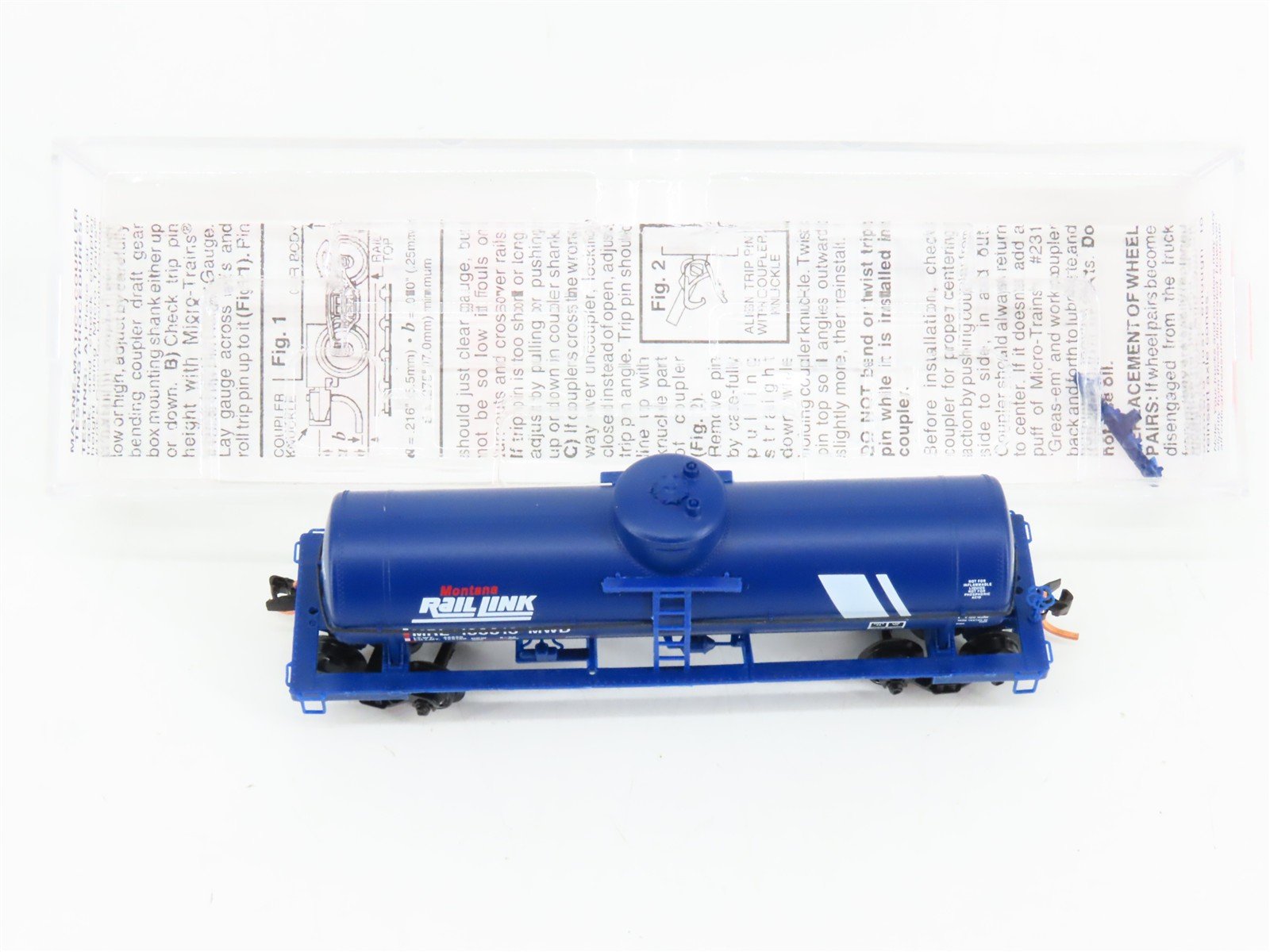 N Scale Micro-Trains 65390 MRL Montana Rail Link 39' Single Dome Tank Car RTR