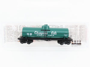 N Scale Micro-Trains 65490 Champion Oils - Sterling Fuels 39' Tank Car RTR