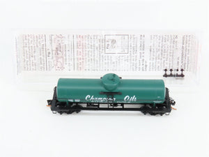 N Scale Micro-Trains 65490 Champion Oils - Sterling Fuels 39' Tank Car RTR