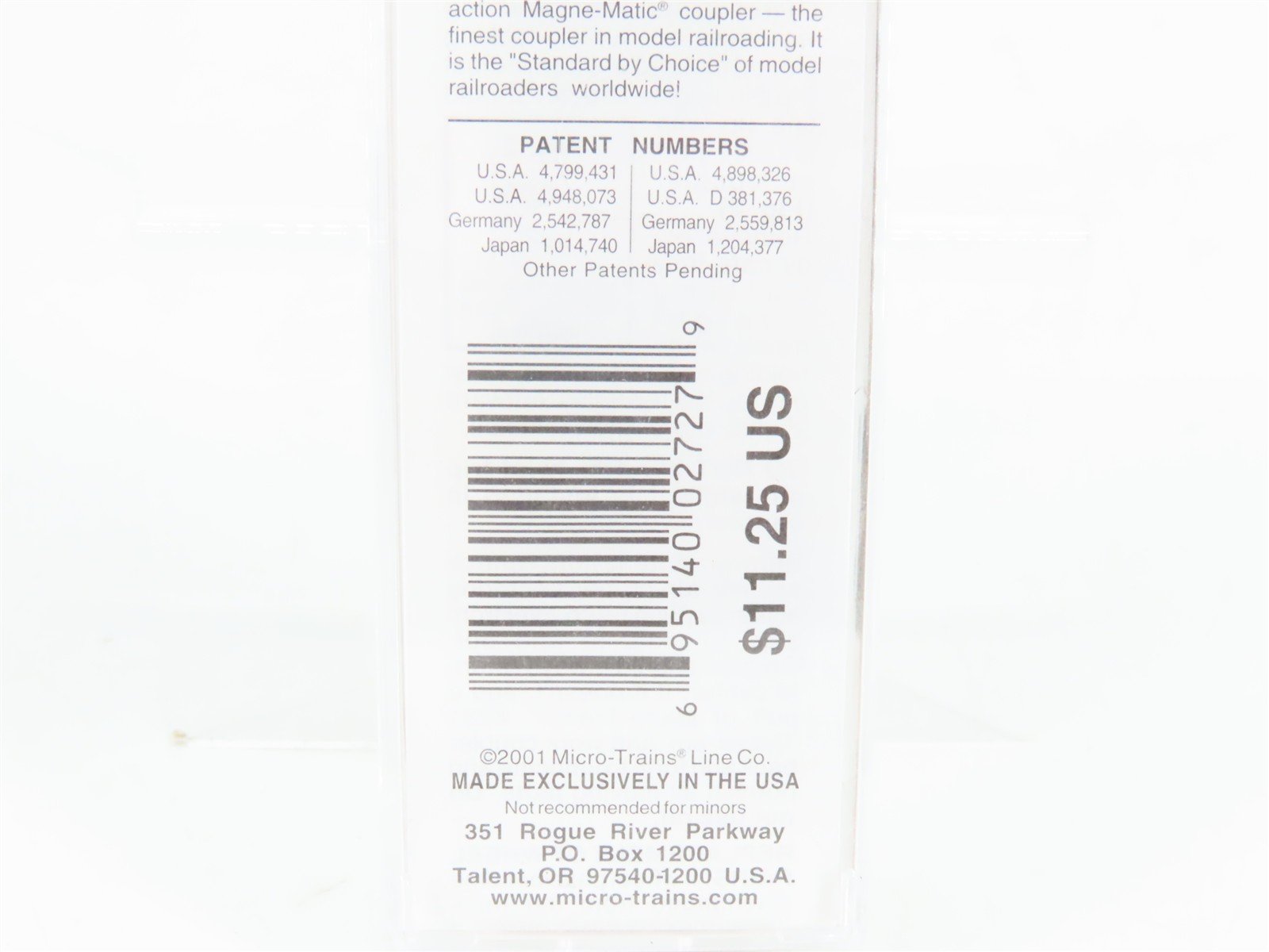 N Scale Micro-Trains 42020 ASRX American Sugar Refining Company 40' Box Car RTR