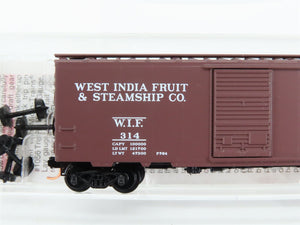 N Scale Micro-Trains 20370 WIF West India Fruit & Steamship 40' Box Car 314 RTR
