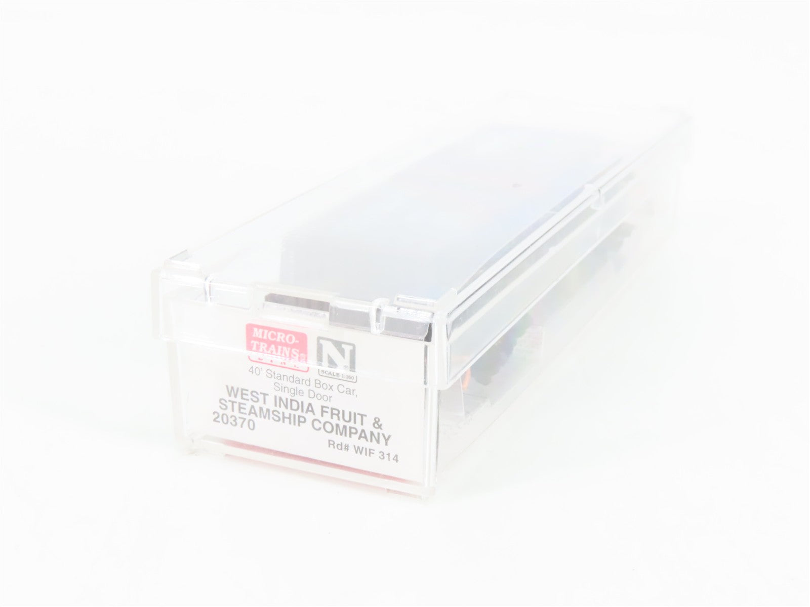 N Scale Micro-Trains 20370 WIF West India Fruit & Steamship 40' Box Car 314 RTR