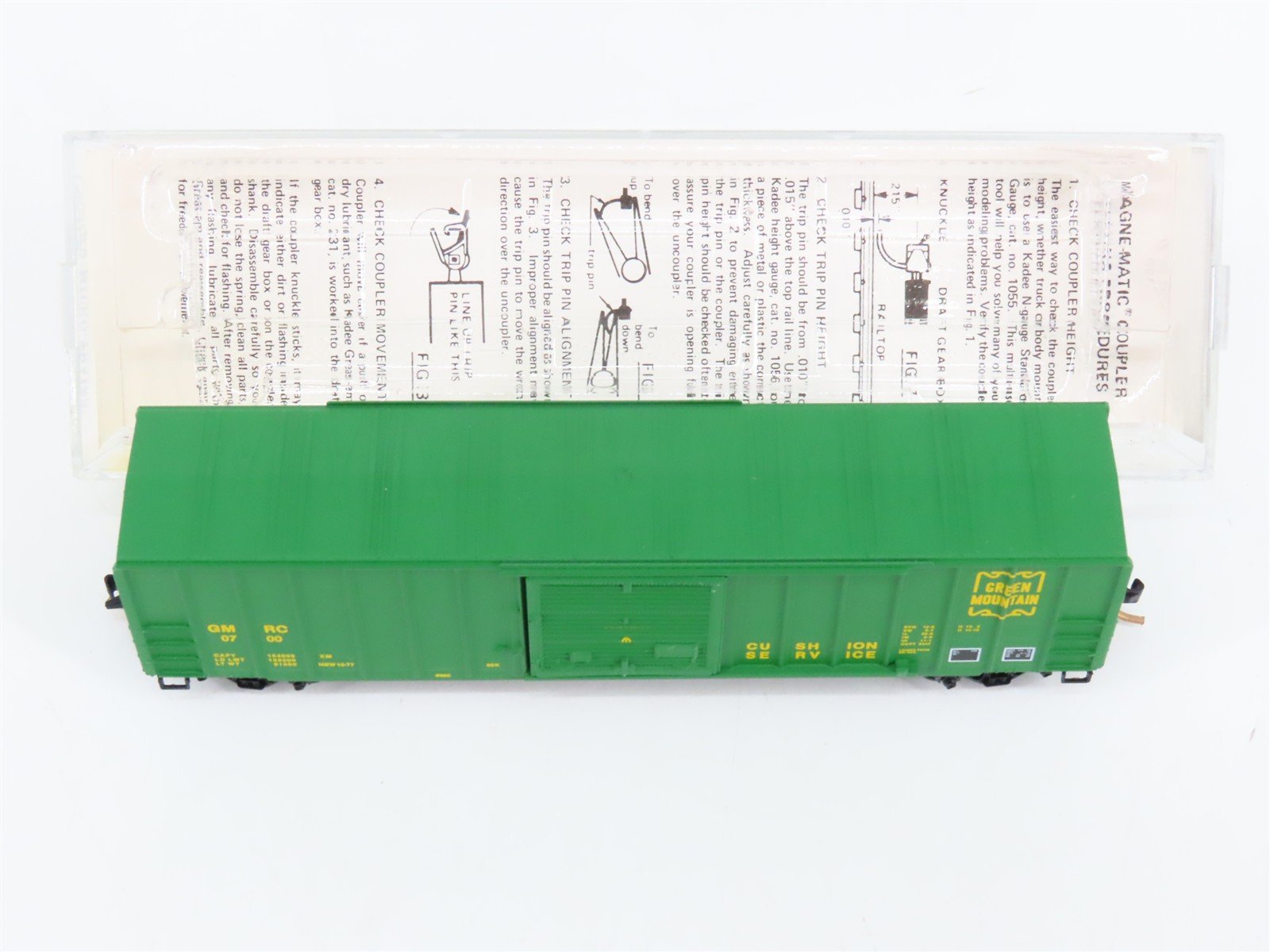 N Scale Micro-Trains 25350 GMRC Green Mountain 50' Box Car 0700 RTR