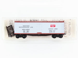 N Scale Micro-Trains 49320 Green Bay Route 40' Double-Sheathed Wood Reefer RTR