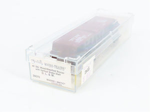 N Scale Micro-Trains 39070 DLW Delaware, Lackawanna & Western 40' Box Car RTR