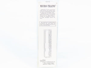 N Scale Micro-Trains 55230 P&LE Pittsburgh & Lake Erie 33' 2-Bay Hopper 4538 RTR