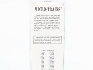 N Scale Micro-Trains 55230 P&LE Pittsburgh & Lake Erie 33' 2-Bay Hopper 4538 RTR