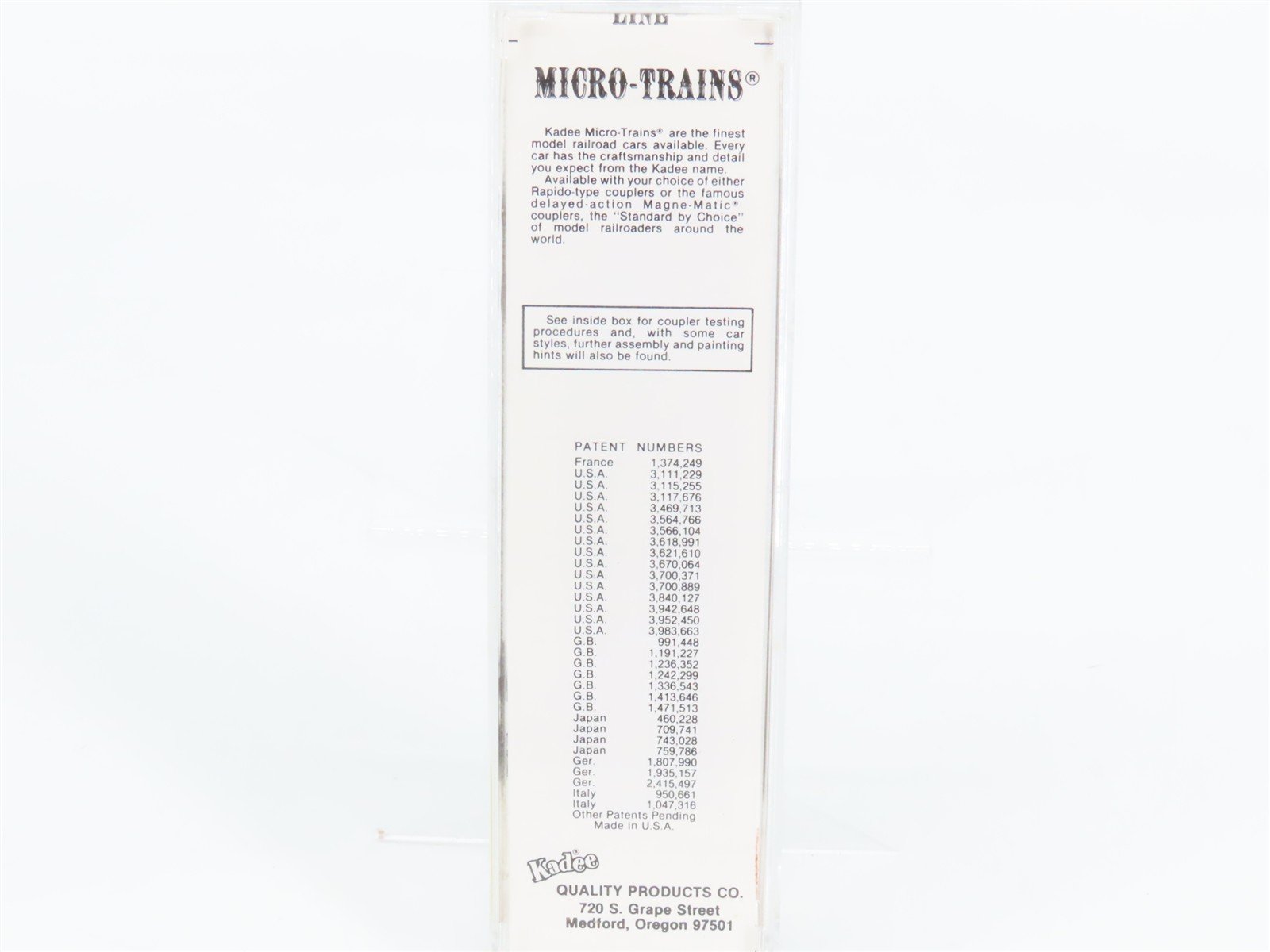 N Scale Micro-Trains 20550 CN Canadian National 40' Box Car 428687 RTR