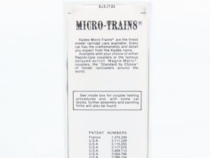 N Scale Micro-Trains 20550 CN Canadian National 40' Box Car 428687 RTR